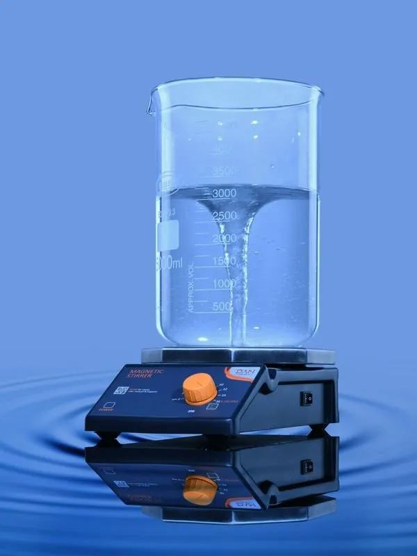 Glassco Agitatore Magnetico Analogico Acciaio Inox