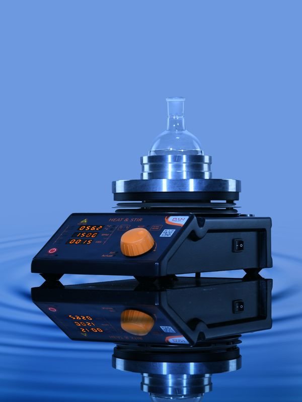 Glassco agitatore magnetico con piastra riscaldante digitale
