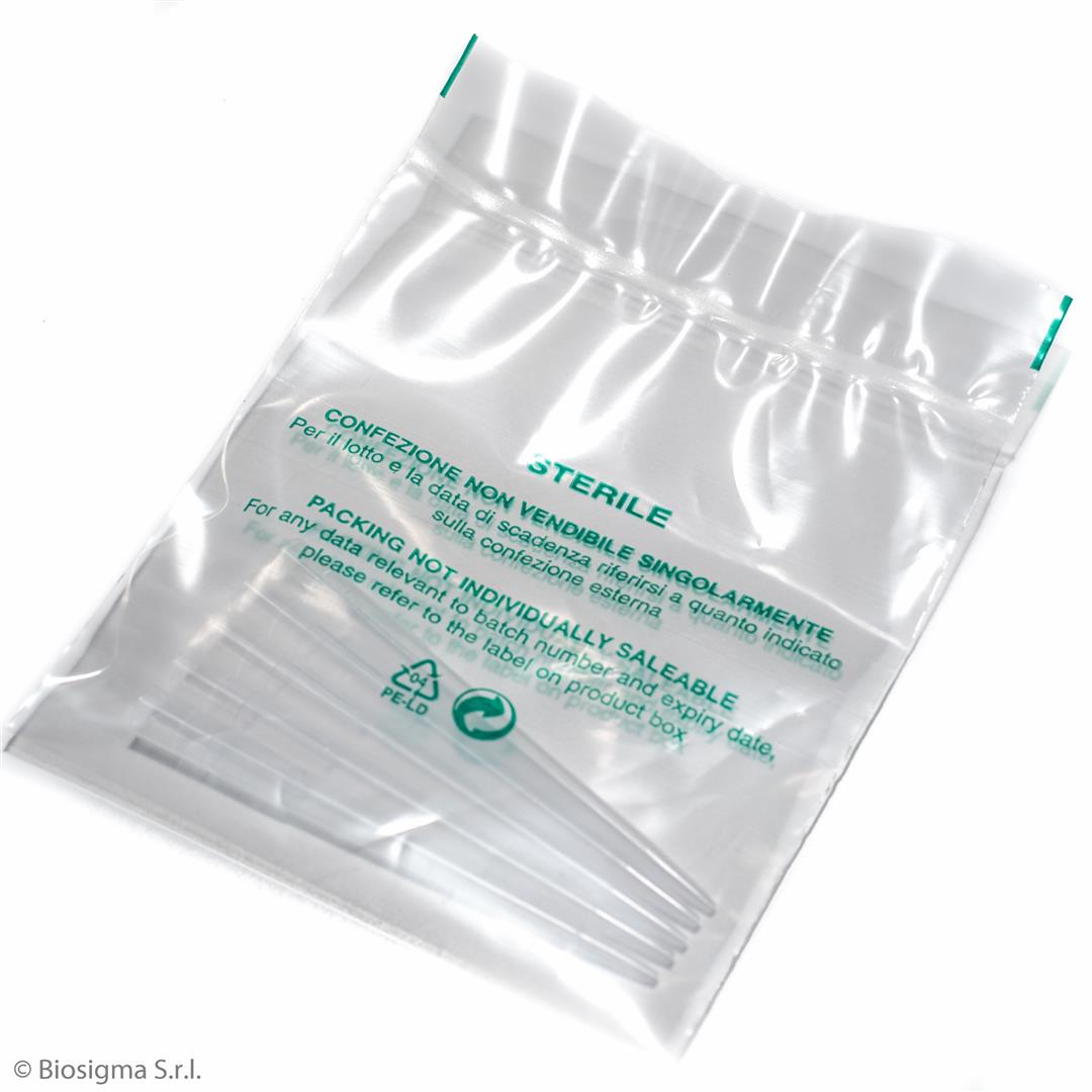 Biosigma BSR019 puntali pipetta 101-1000 µl sterili 5 pezzi