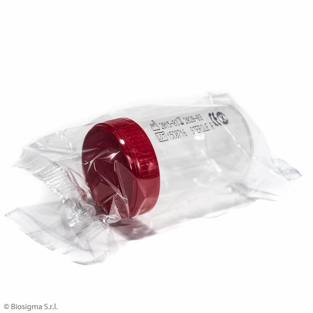 Biosigma BSC665 contenitore urine 60 mL sterile singolo