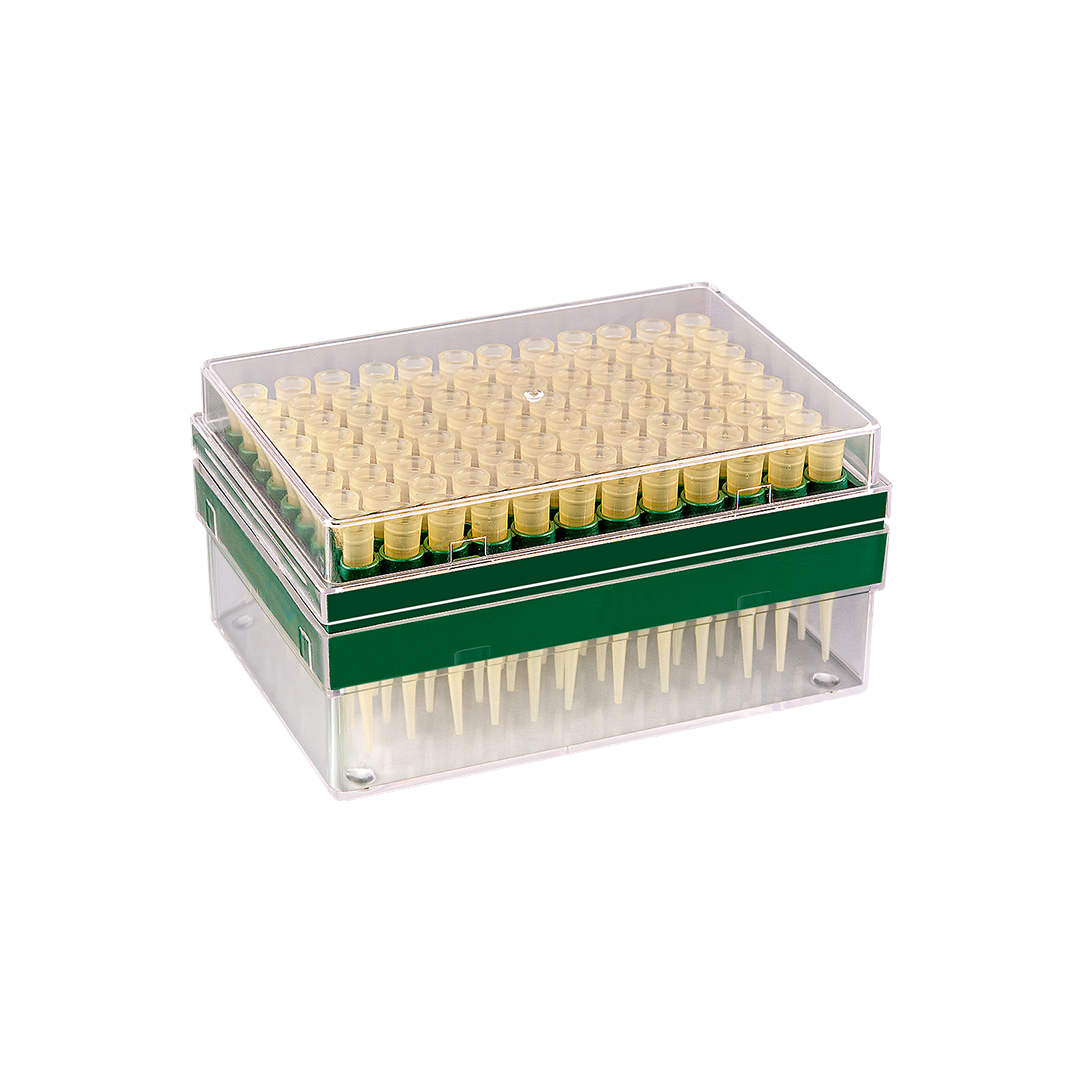 FL Medical Promed 28090 puntali Gilson 200 µl rack 96 pezzi