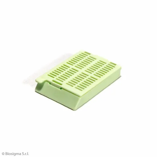 Biosigma cassette istologiche da inclusione con coperchio