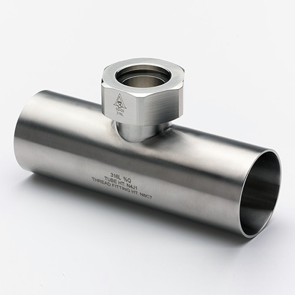 QualiTru TS7 Butt Weld Tee raccordo a T 1 pezzo saldare