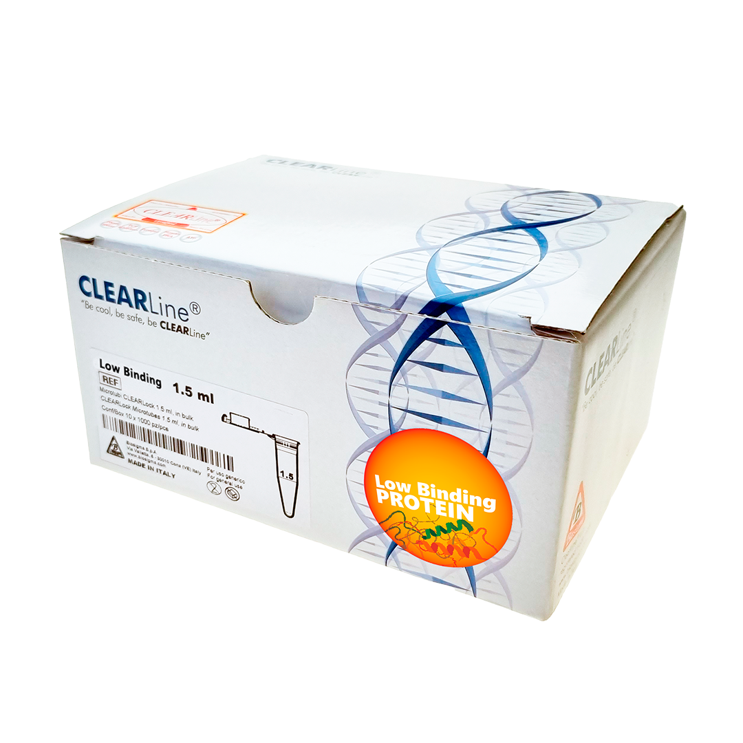 Biosigma ClearLine CL05.0100PLB microprovetta 0,5 ml Protein Low Binding