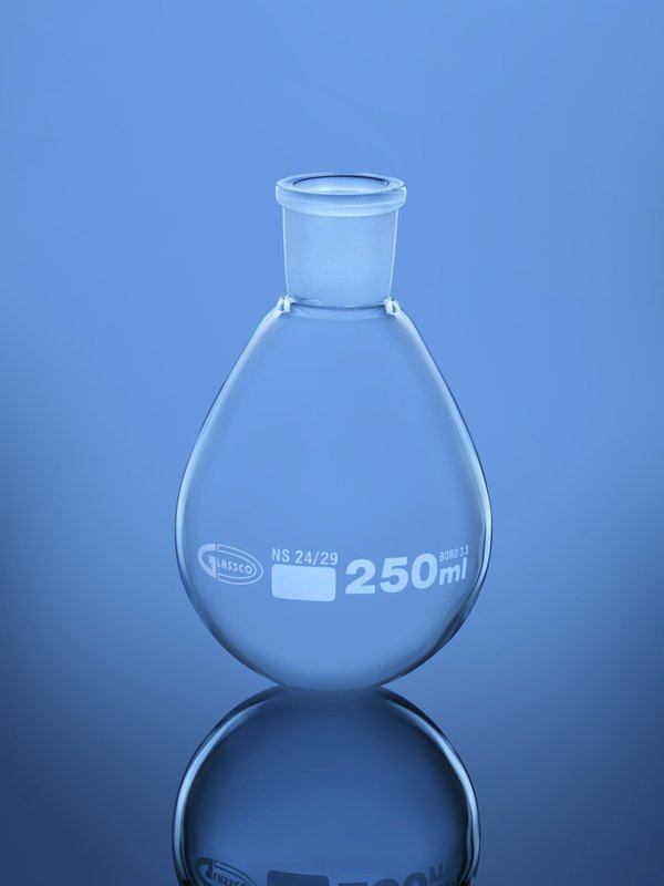 Glassco pallone evaporazione vetro laboratorio