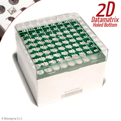 Biosigma CryoGen BSM580712D/V scatola criogenica 81 posti verde