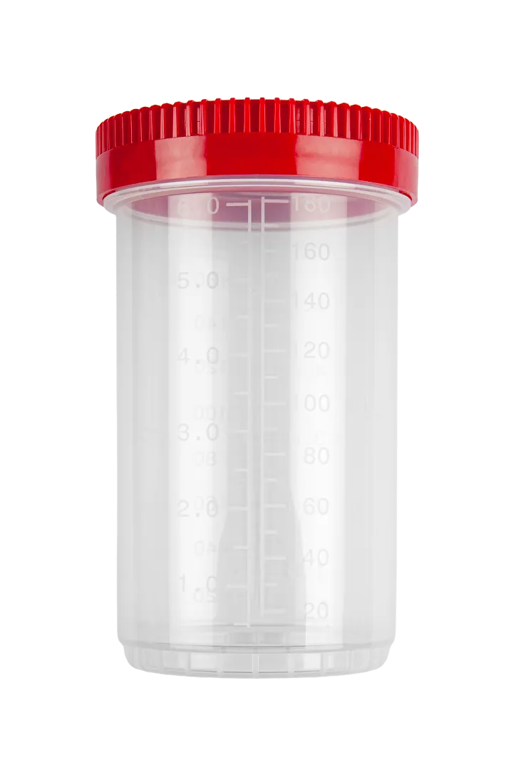 FL Medical Promed 25045 contenitore urina 200 ml sterile tappo rosso