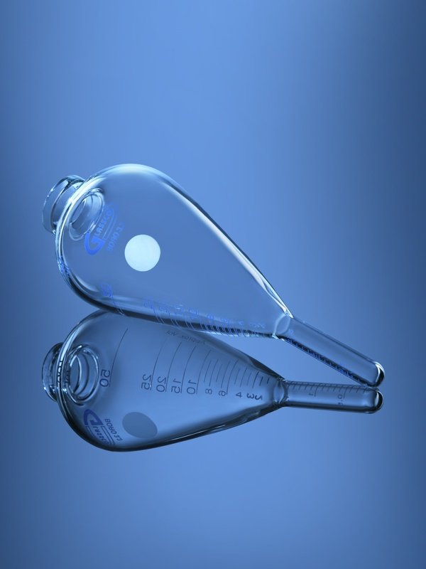 Glassco pallone a pera per centrifuga in vetro