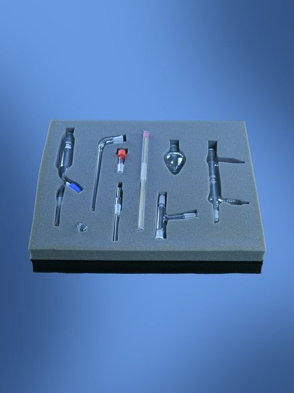 Glassco Set Chimica Organica 27 Pezzi Utility in Vetro