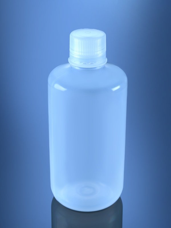 Glassco flacone reagente plastica bocca stretta laboratorio