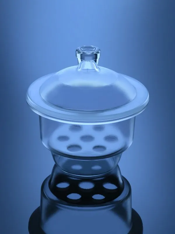 Glassco essiccatore vetro con coperchio piano