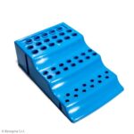 Biosigma 391073 rack portamicroprovette 100 posti rosso