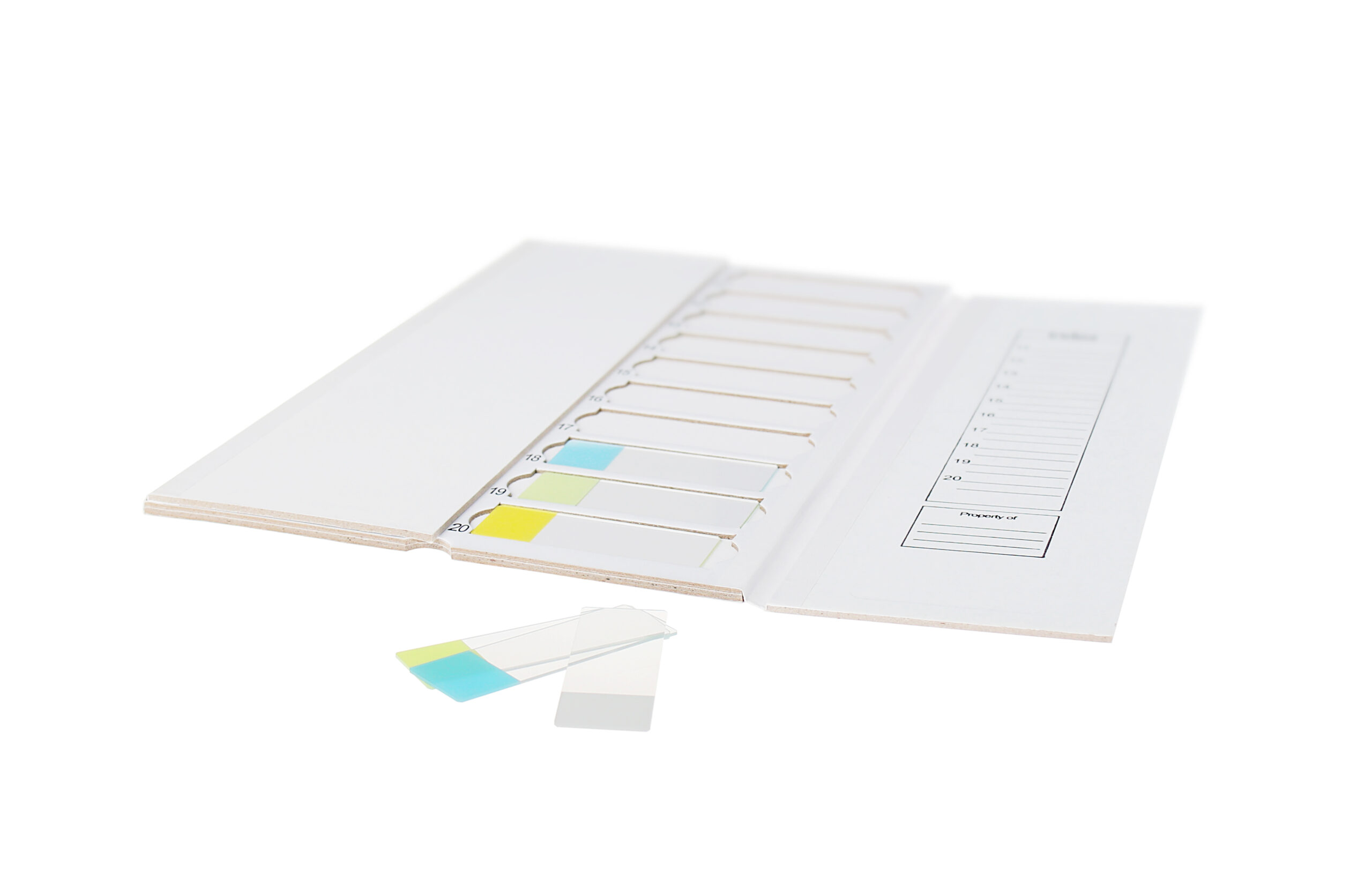 Biosigma BSI099 portavetrini cartone 1 posto con coperchio