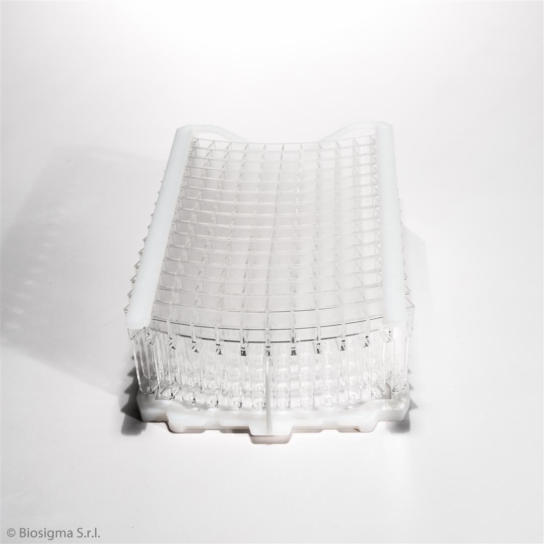 Biosigma BSA85 multicells segmenti 12 pozzetti PMMA 450 pezzi