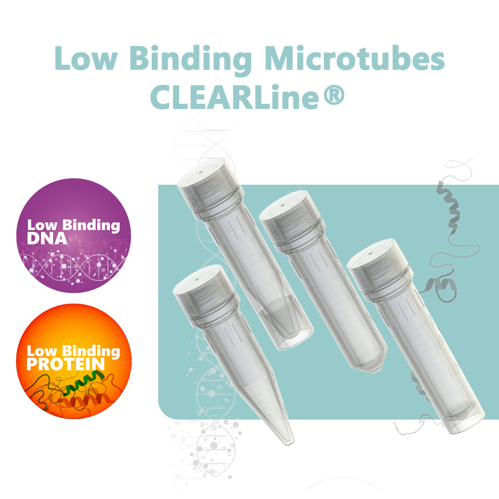 Biosigma CLEARLine CL754SDLB microprovette 2 ml low binding sterili