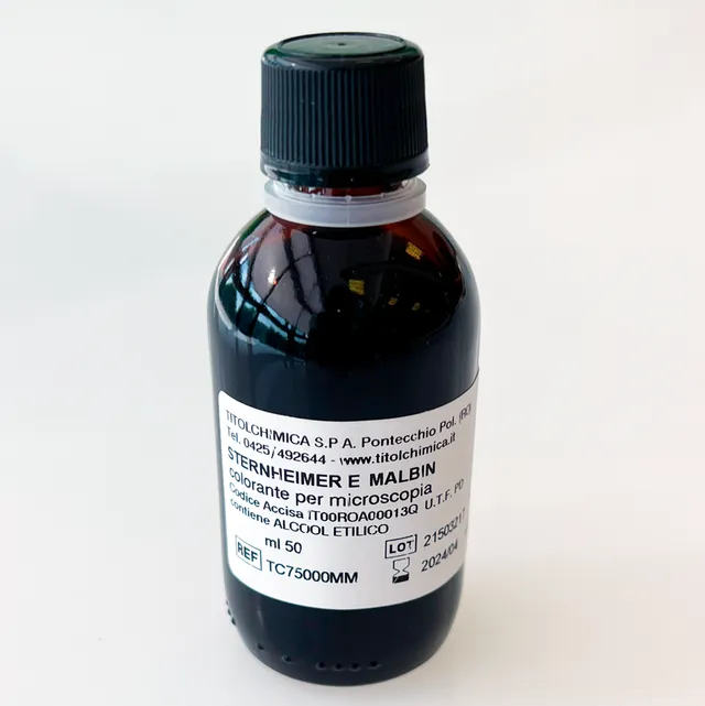 Biosigma TBS135 colorante Sternheimer-Malbin 50 ml sedimento urine