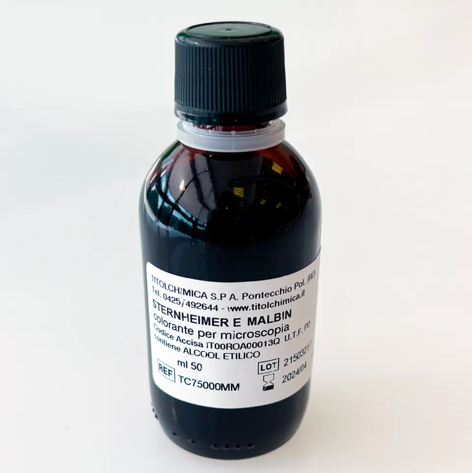 Biosigma TBS135 colorante Sternheimer-Malbin 50 ml sedimento urine