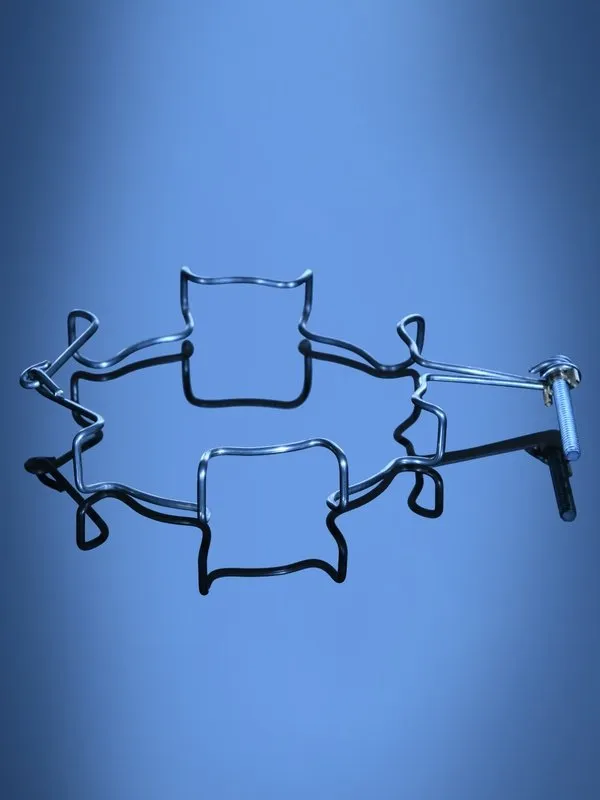 Glassco clip acciaio inox per matracci laboratorio