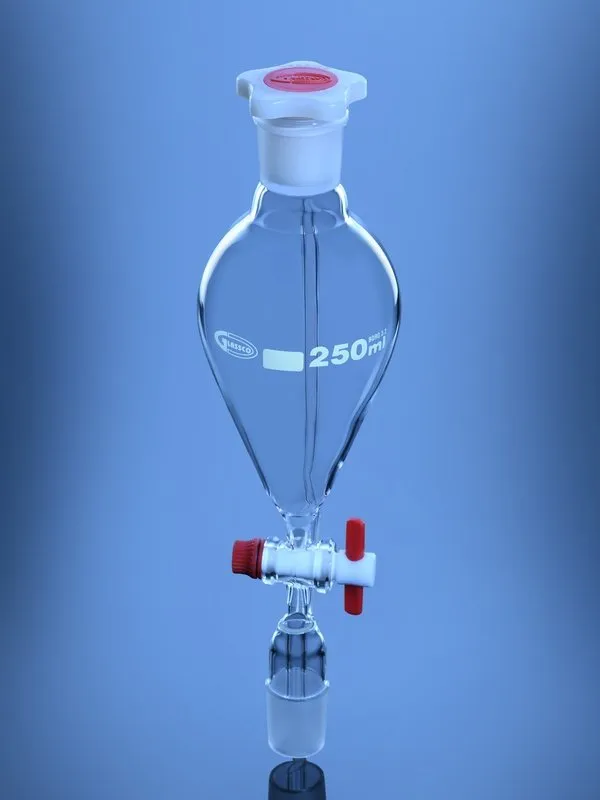 Glassco imbuto gocciolatore pera PTFE DIN ISO