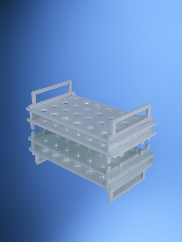 Glassco Rack per Microprovette da Centrifuga in Plastica