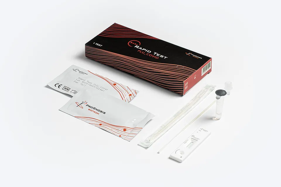 Prognosis Biotech Flu Covid test rapido influenza