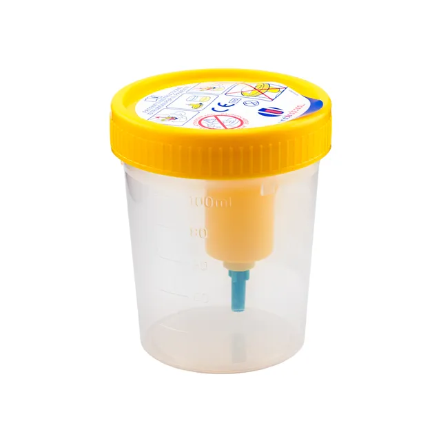 Biosigma BSC201 contenitore urine 120 ml con aspirazione