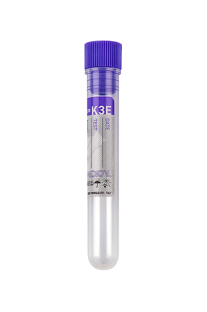 FL Medical Promed provetta K3 EDTA rack 50 pz ematologia