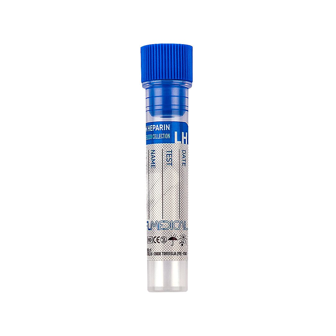 FL Medical Promed 22307 provetta litio eparina 1 ml tappo blu