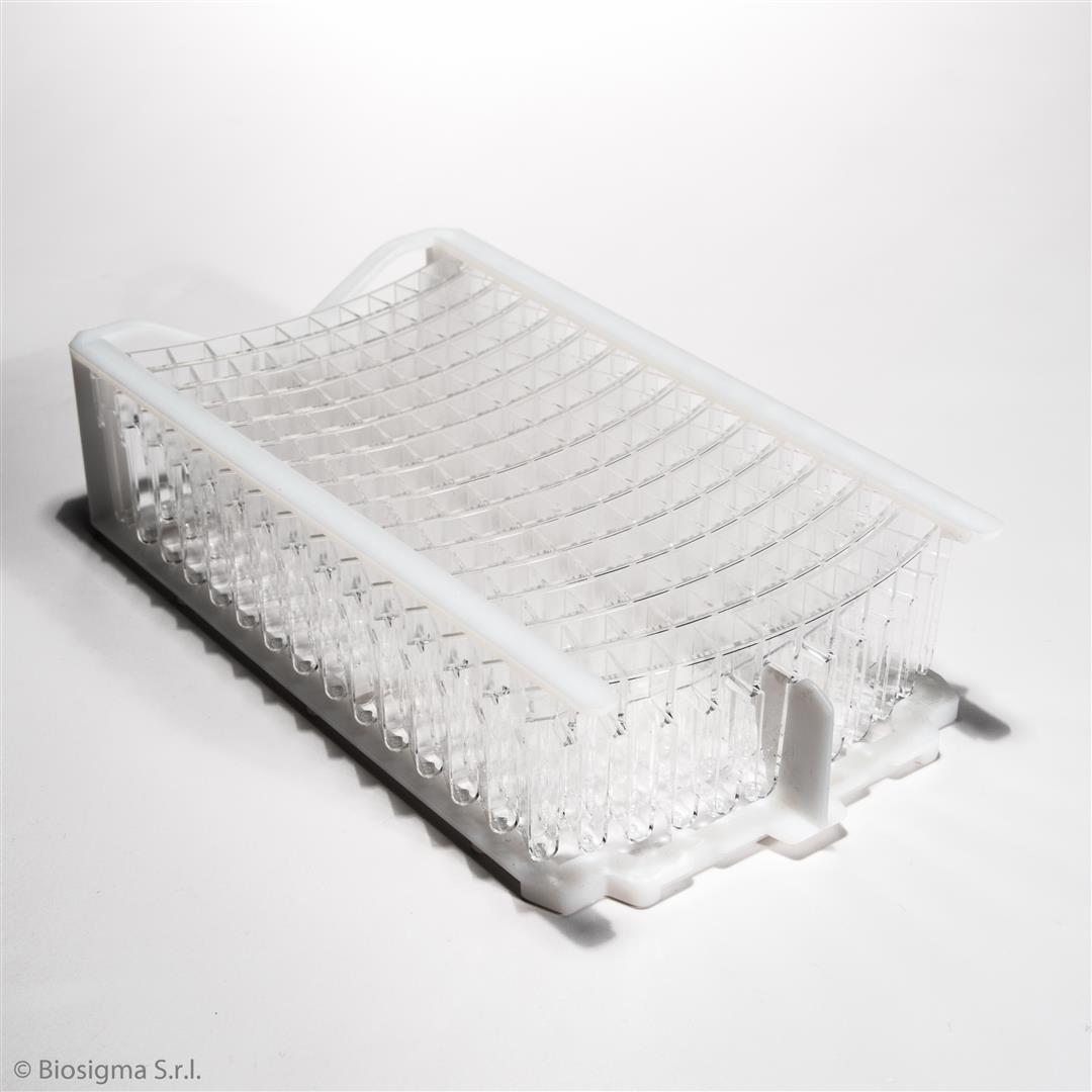 Biosigma BSA85 multicells segmenti 12 pozzetti PMMA 450 pezzi