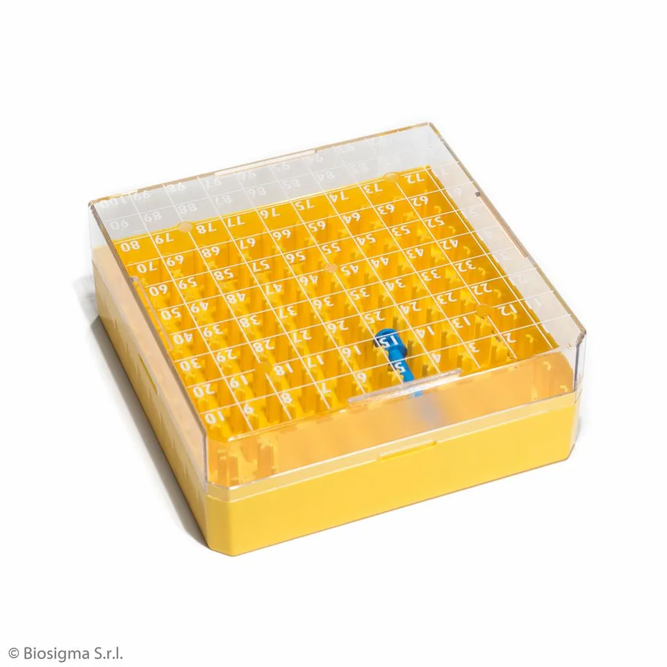 Biosigma CryoGen BSM58100/G box criogenico 100 posti giallo