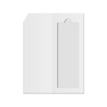 Biosigma BSI099 portavetrini cartone 1 posto con coperchio