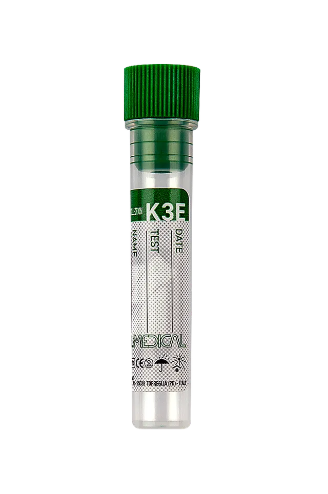 FL Medical Promed 32108 provetta K3 EDTA 1 ml tappo viola