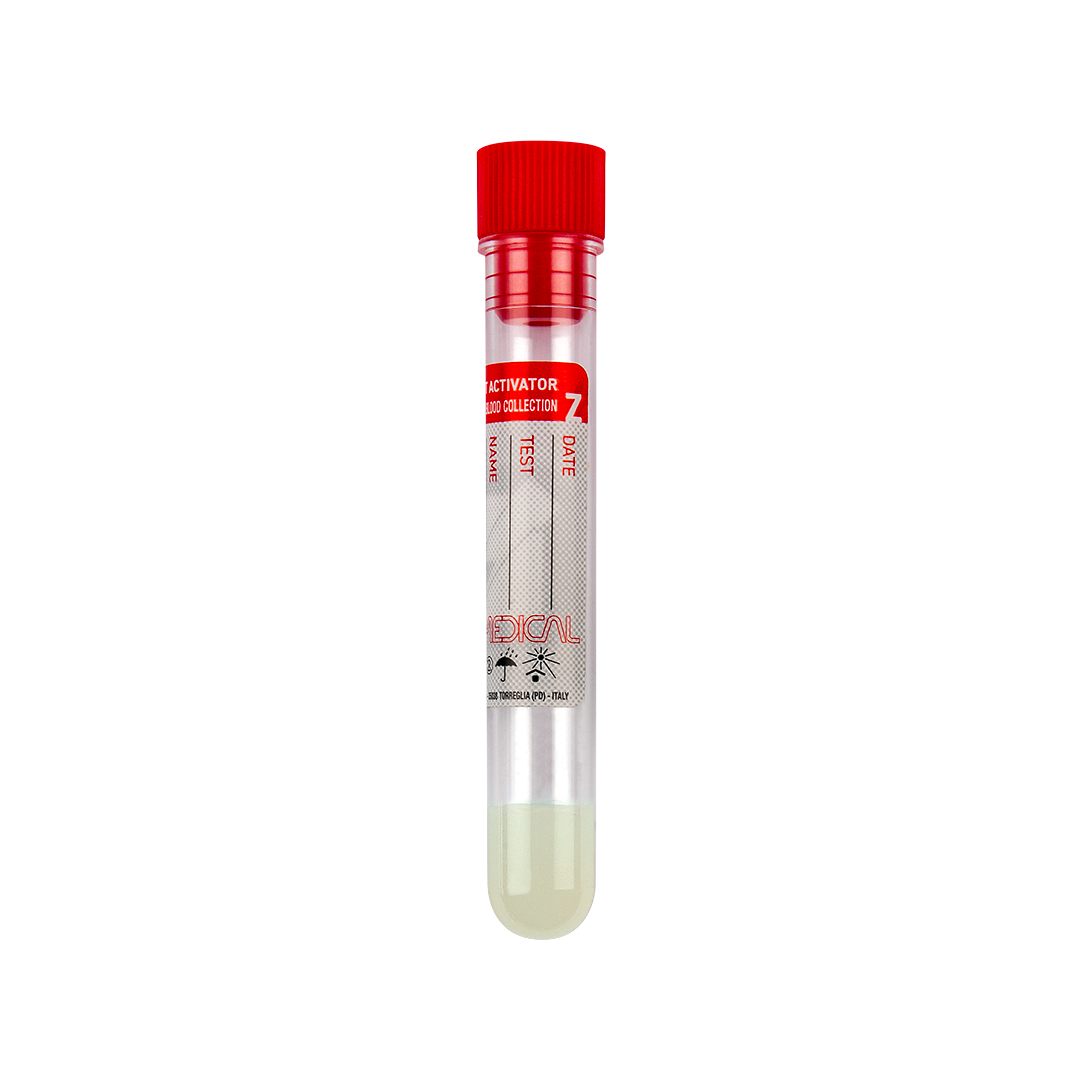 FL MEDICAL Promed 22742 provetta gel 13x75 tappo rosso
