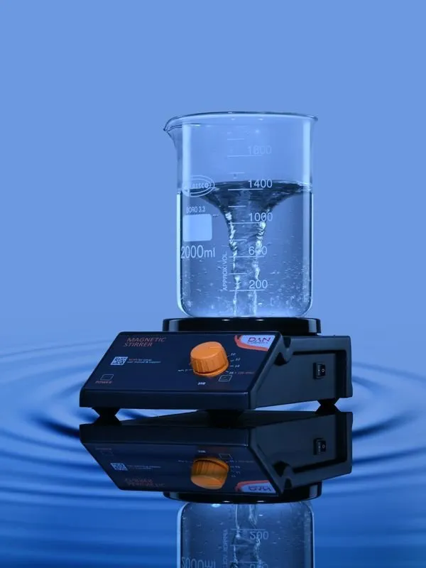 Glassco Magnetic Stirrer Analog agitatore magnetico piano inox