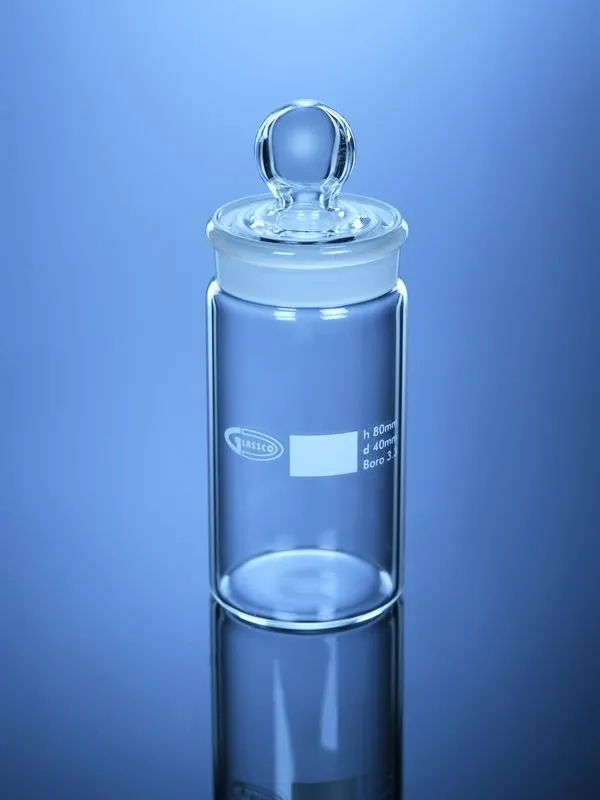 Glassco Weighing bottiglia per pesata in vetro da laboratorio