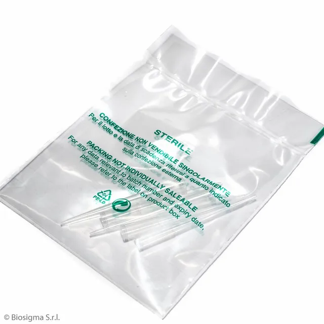 Biosigma BSR014 puntali Oxford Slim 200 µl sterili 5 pz
