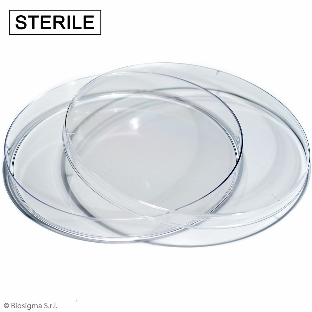 Biosigma BSM230 piastre Petri 150mm sterili con sfiato