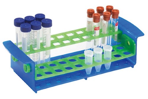 Biosigma 320533 rack provette 5-15 ml 40 pozzetti