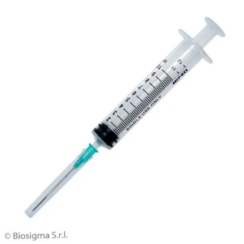Biosigma BSS141 siringa 10 ml luer slip 21G verde