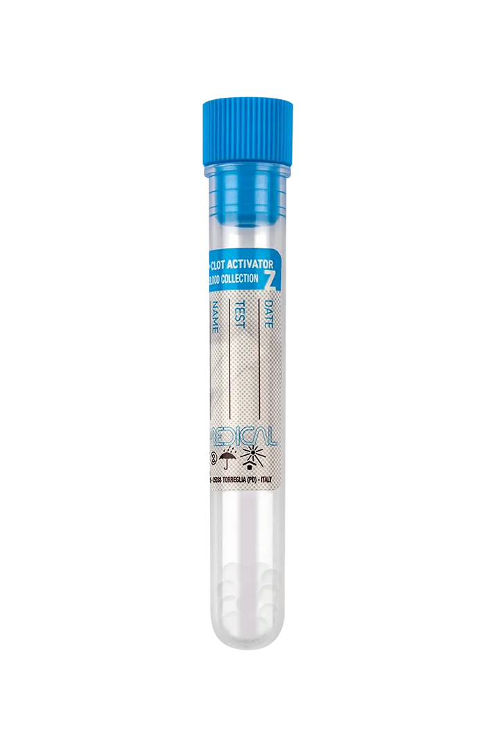 FL Medical Promed 22684 provetta siero 13x75 mm tappo azzurro