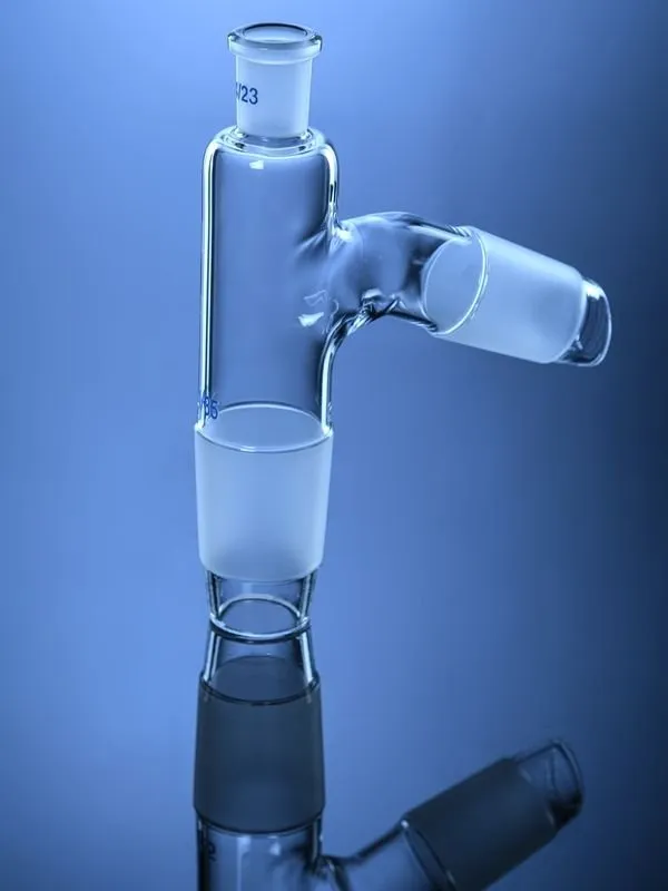 Glassco Testa di Distillazione Still Head Liscia in Vetro