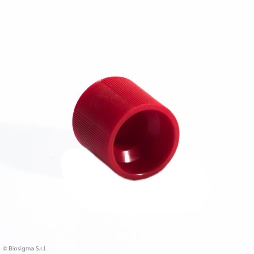 Biosigma BSO026 tappo provette PE 16 mm bianco