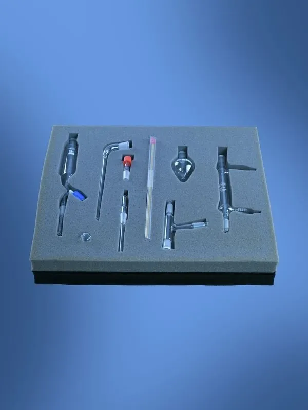 Glassco Set Chimica Organica 27 Pezzi Utility in Vetro