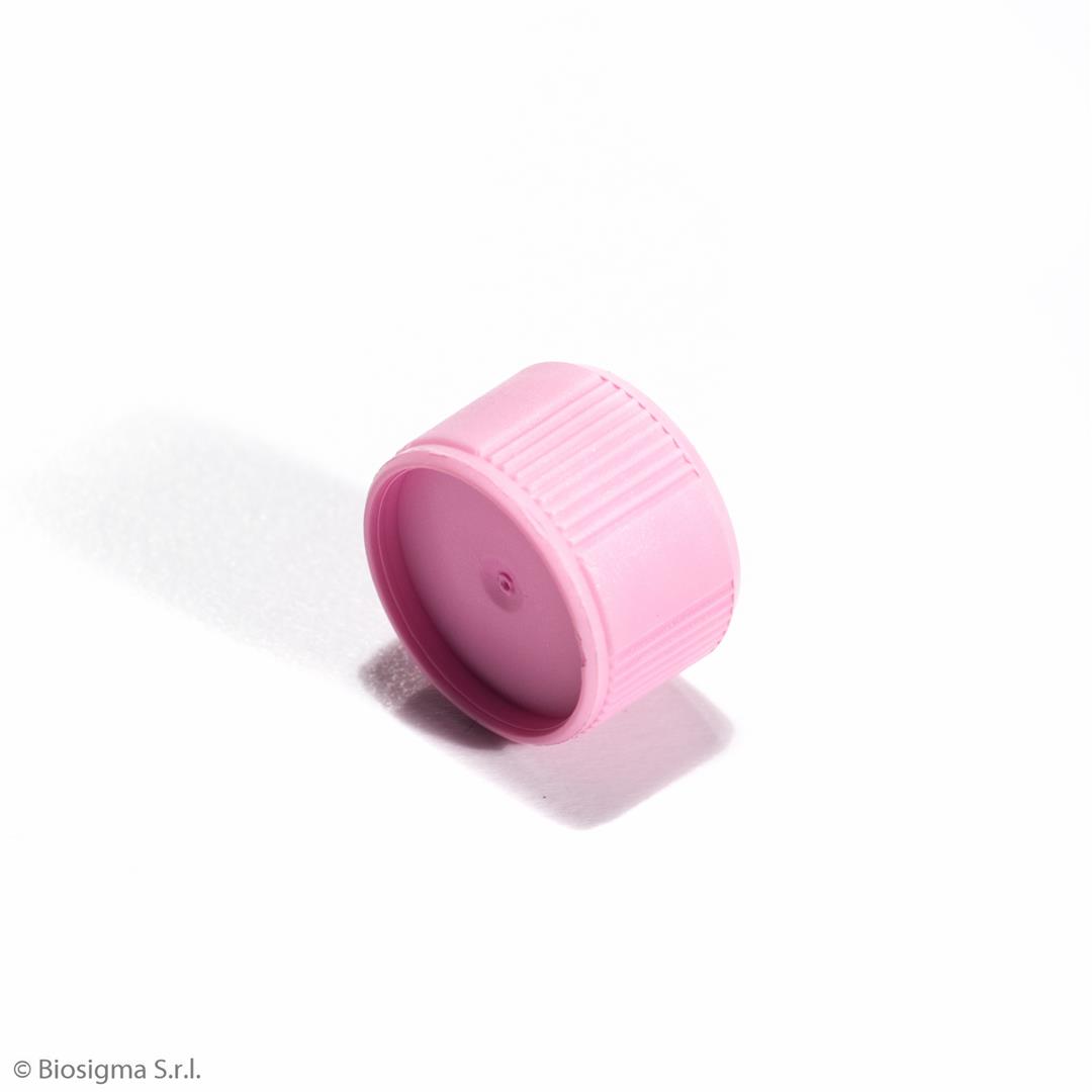 Biosigma ClearLine CL811/RA tappi a vite rosa O-ring