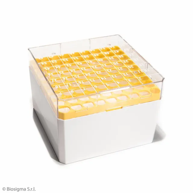 Biosigma CryoGen BSM58071B/G box 81 posti gialla