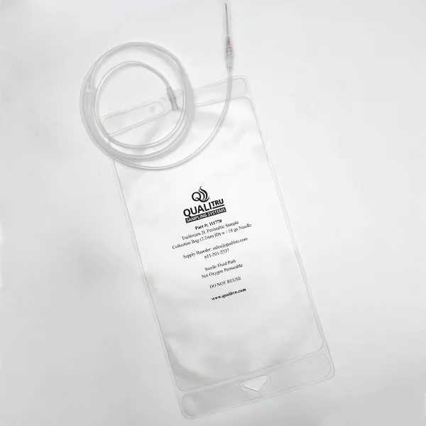 QualiTru TruMotion 2L/18G sacca campionamento 100 pezzi sterile