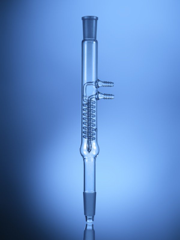 Glassco Reflux condensatore a riflusso in vetro