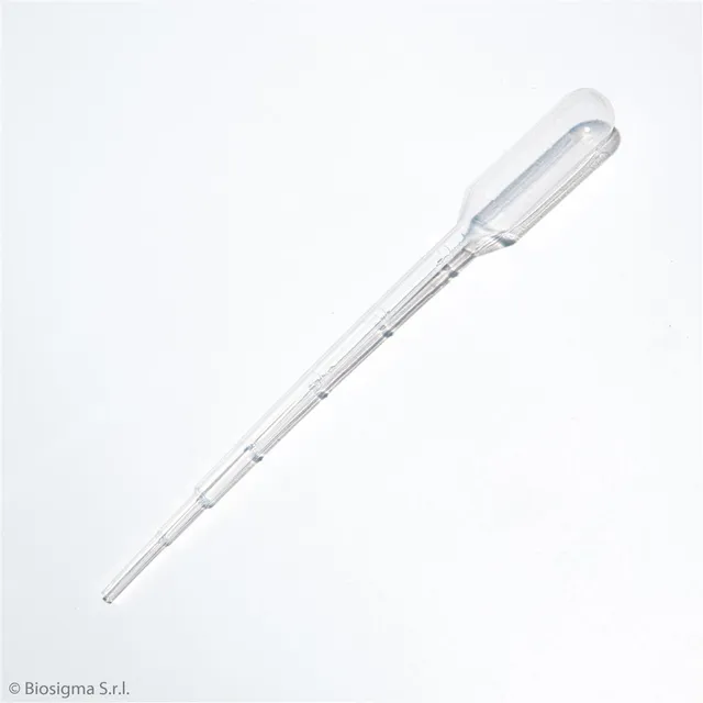 Biosigma BSV134 pipetta Pasteur 1 ml plastica monouso sterile
