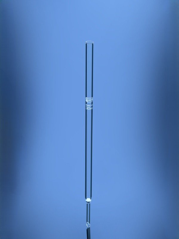 Glassco Colonna Cromatografica in Vetro Liscia