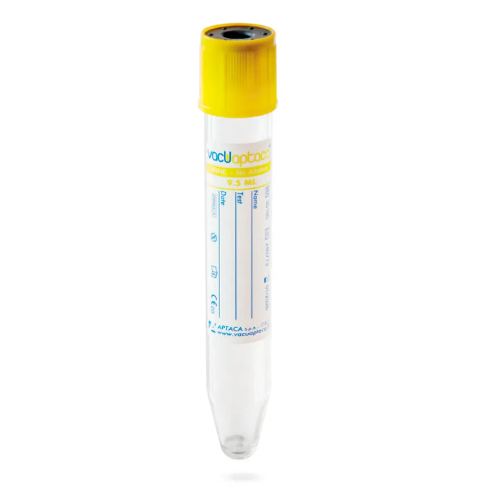 Biosigma BV079 provetta urine conica 9,5 ml tappo giallo